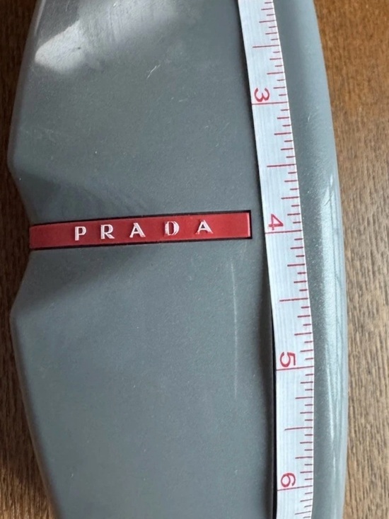 Prada Grey Sport Sunglasses Hard Shell Case Only-GUC main image 7